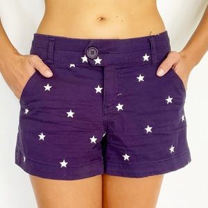 Freestyle Revolution blue embroidered star shorts size 9